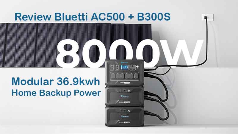 Review Bluetti AC500