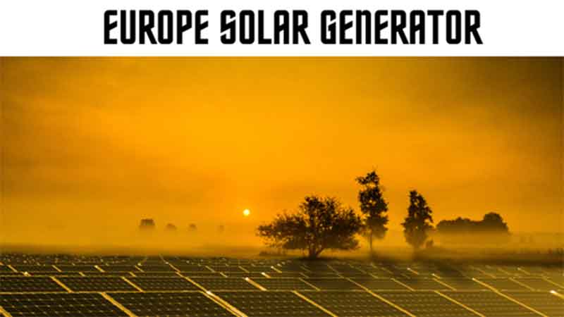 Europe Solar Generator