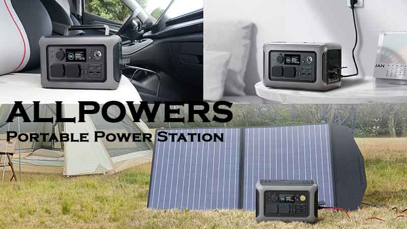 Allpowers S700 606Wh 164000Mah 700W Portable Power Station