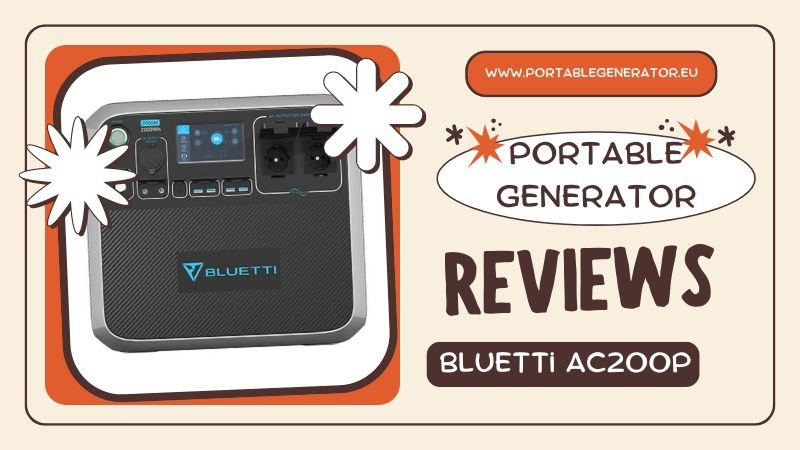 Bluetti Portable Generator AC200P