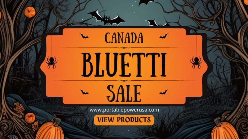 Bluetti Canada Halloween Sale