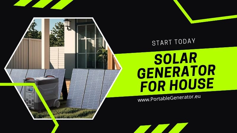 Solar Generator For House