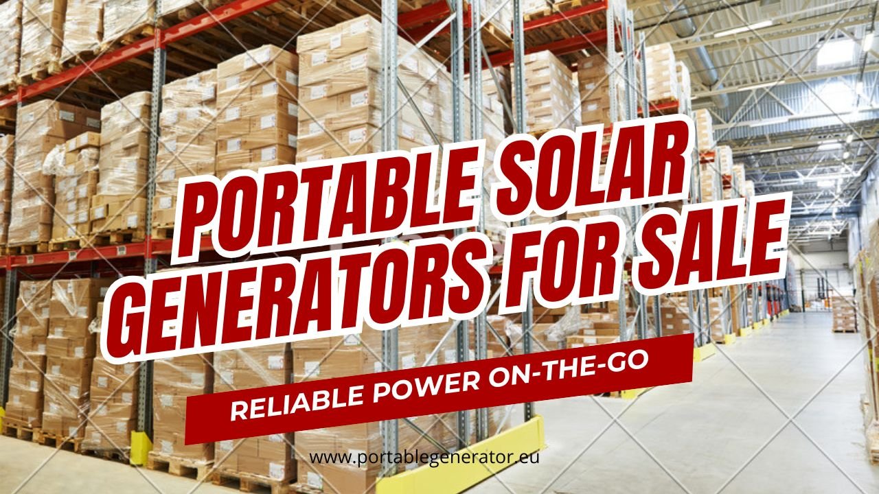 Portable Solar Generators For Sale